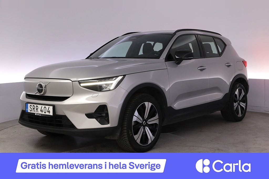 Volvo XC40 Recharge Plus Kamera BLIS Elstol Navi Drag