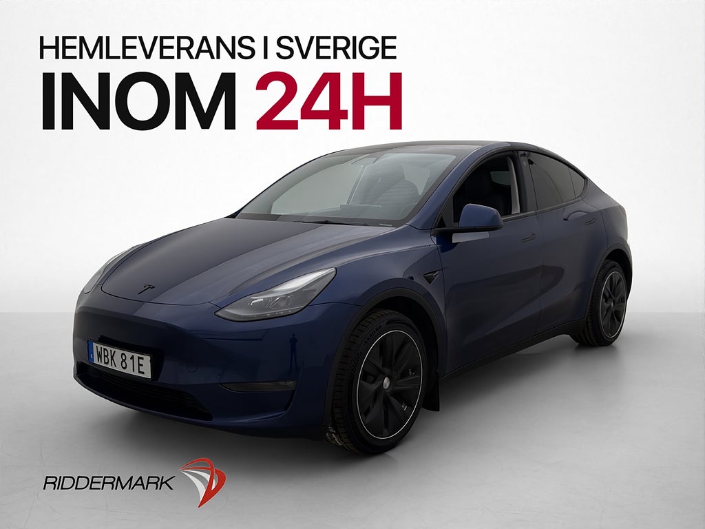 Tesla Model Y Long Range AWD Värmepump Autopilot Pano