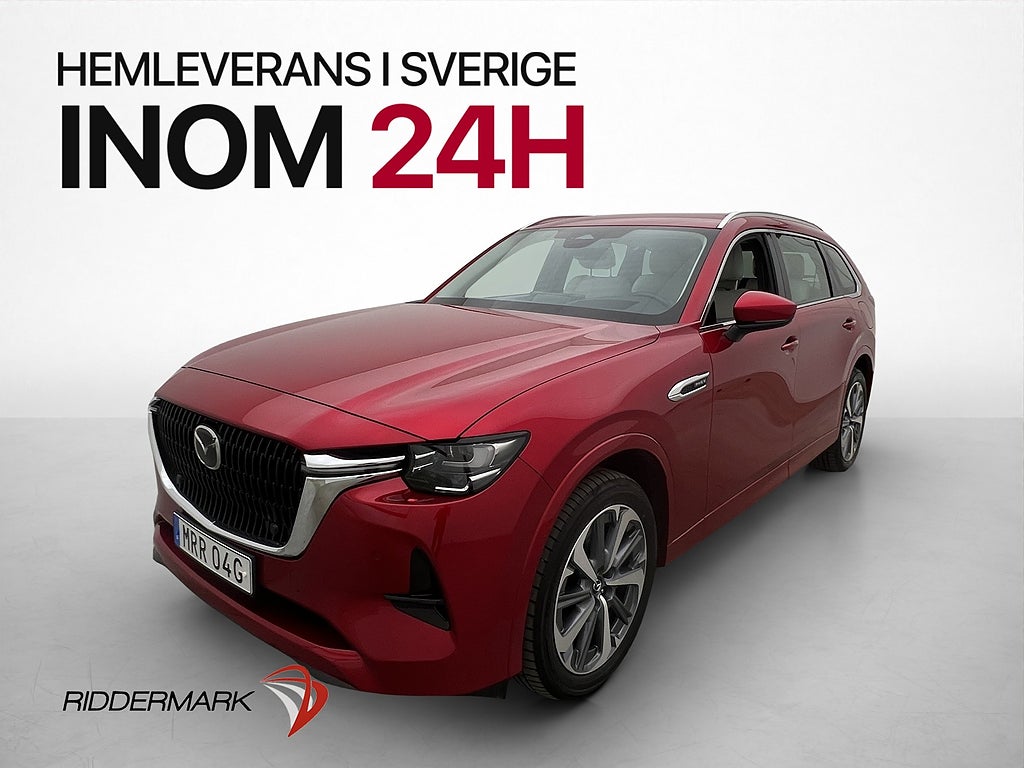 Mazda CX-80 PHEV AWD 7 Sits Homura Head Up Kamera Skinn Navi