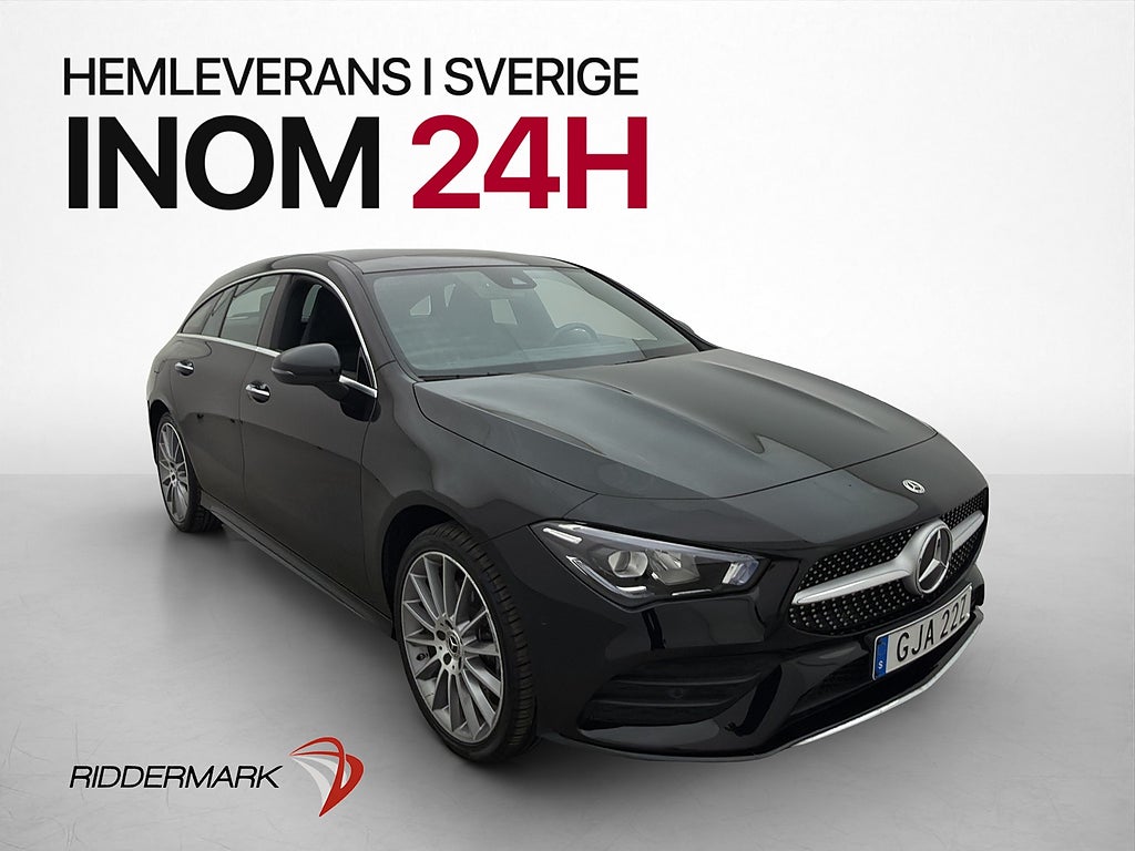 Mercedes-Benz CLA250 e 218hk AMG Wide Pano Kamera Värm MOMS