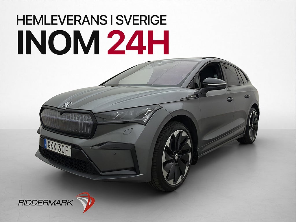 Skoda Enyaq 80x Sportline Pano Head Up Canton Dragkrok 360°