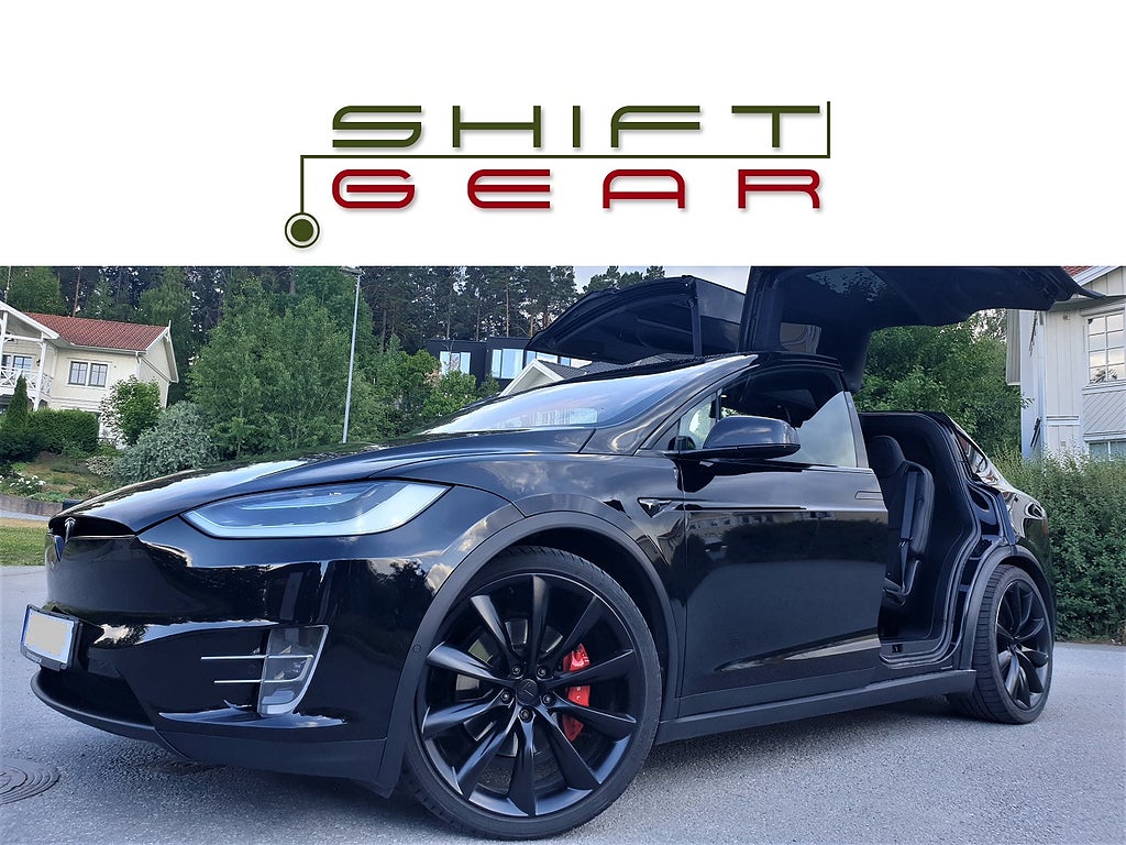 Tesla Model X P100D LUDICROUS+ 7-sits *FULLUTRUSTAD* FSD 22” CCS MOMS