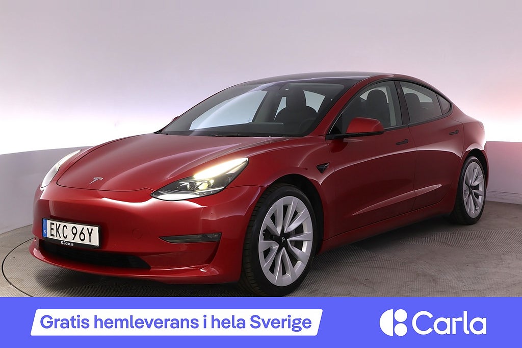 Tesla Model 3 Long Range AWD Refresh Uppg.AP Pano 19″ Drag