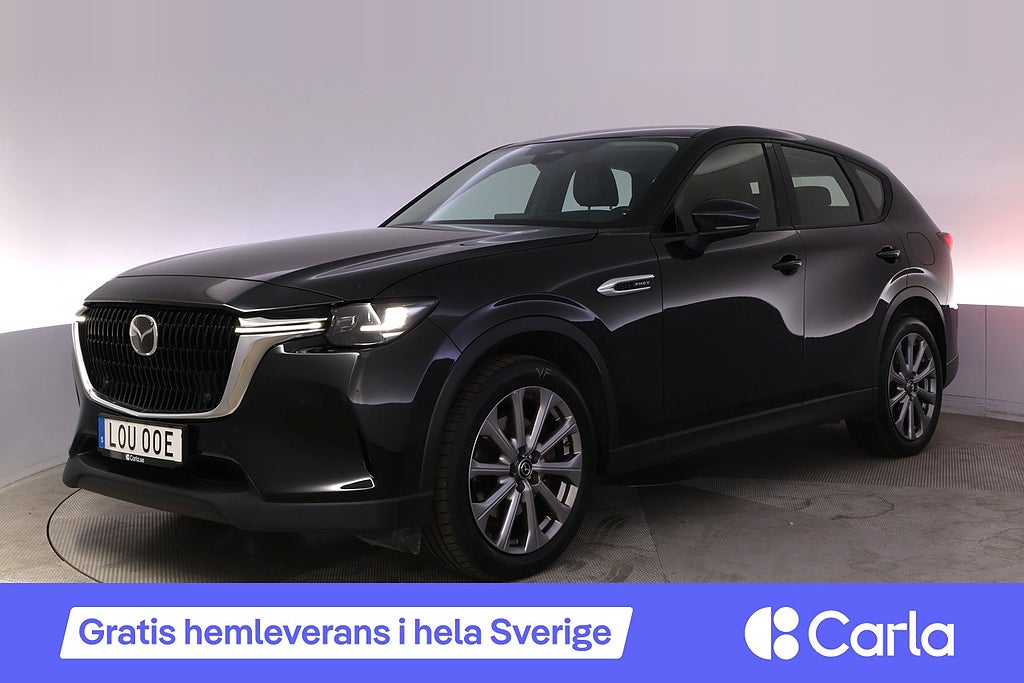 Mazda CX-60 PHEV AWD Exclusive Comfort Pack Läder HUD Elstol