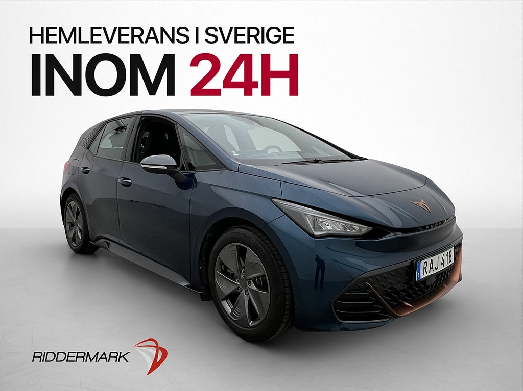 Cupra Born 58 204hk Värmepump CarPlay Rattvärme