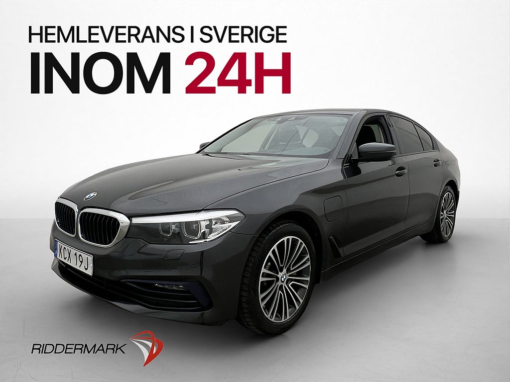 BMW 530e xDrive 252hk Sport line Kamera CarPlay HiFi Ambient