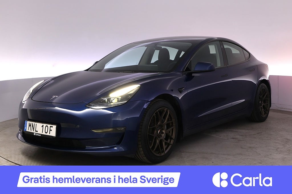 Tesla Model 3 Long Range AWD Refresh Autopilot Panorama Drag