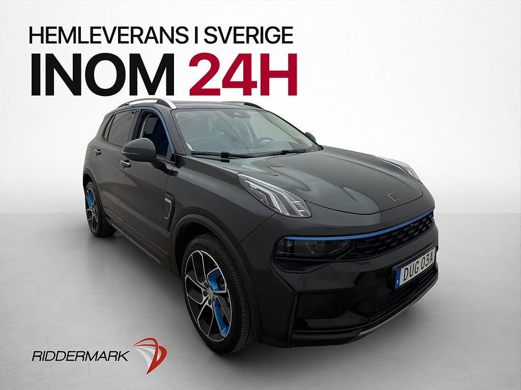 Lynk & Co 01 PHEV 261hk Pano Infinity 360° Navi Elstol-Minne