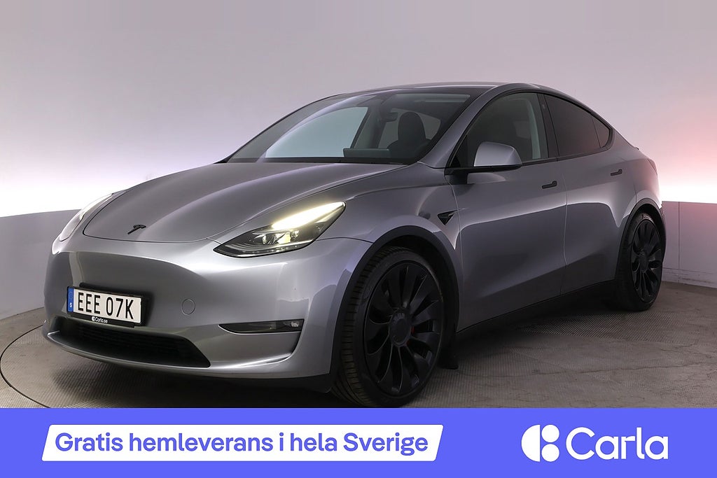 Tesla Model Y Performance Autopilot Panorama Drag 21″