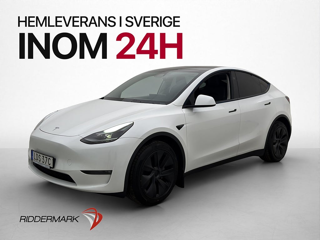 Tesla Model Y Long Range AWD Dragkrok Värmepump Autopilot