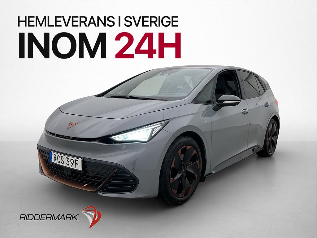 Cupra Born e-boost 58 231hk Värmare Kamera Massage 19″