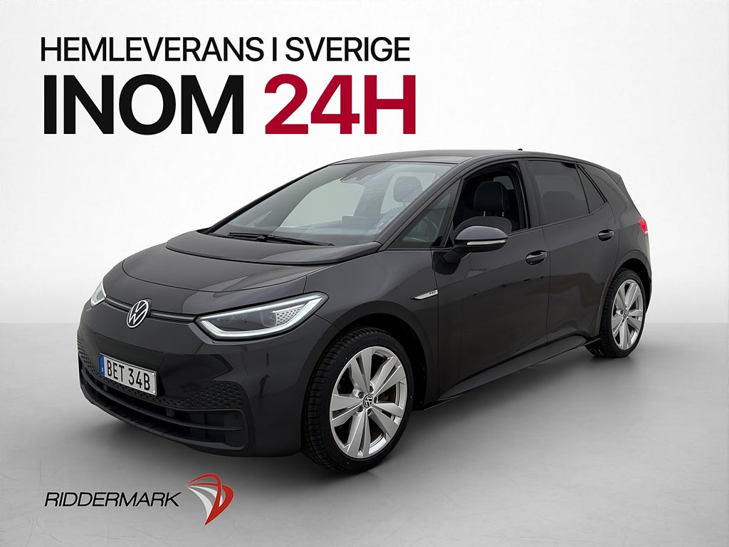Volkswagen ID.3 Pro Performance Pano Värmare Kamera CarPlay