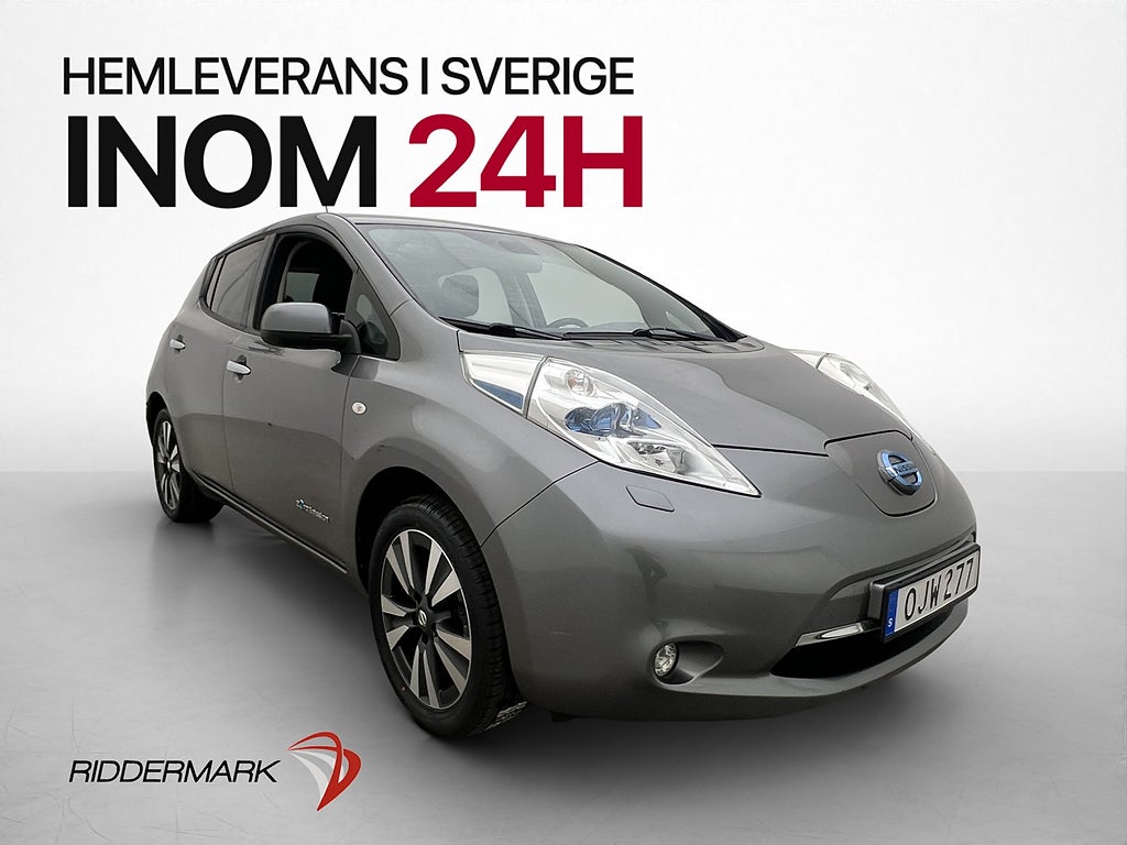 Nissan Leaf 30 kWh Tekna BOSE 360°Kamera Navi Dragkrok