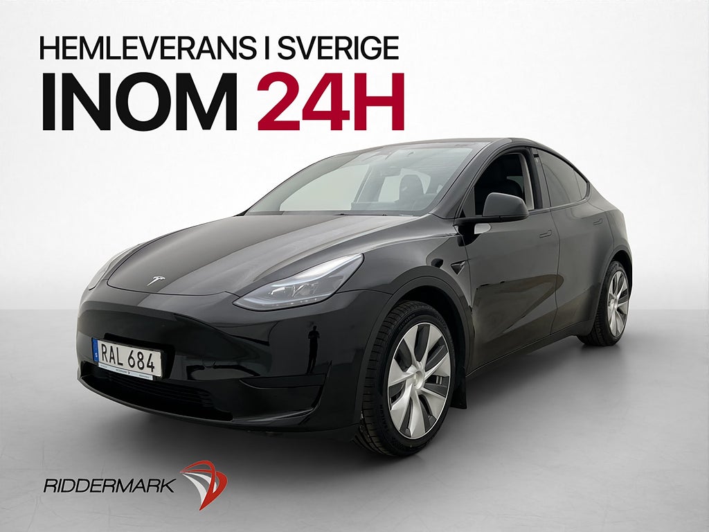 Tesla Model Y Standard Range Värmepump Pano Drag AP MOMS