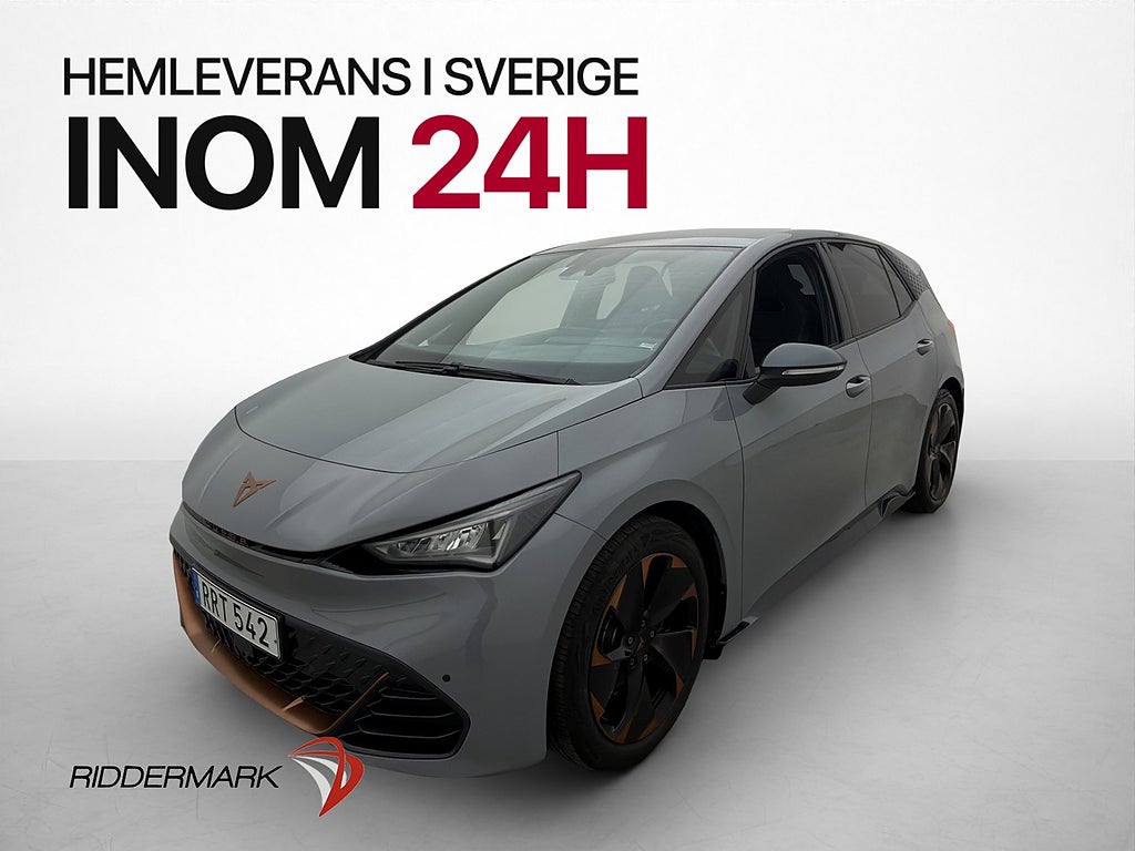 Cupra Born 58 204hk Värmare Kamera CarPlay Navi 19″