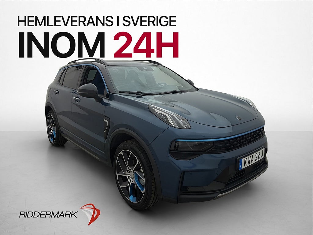 Lynk & Co 01 PHEV 261hk Pano Infinity 360° Navi Elstol MOMS