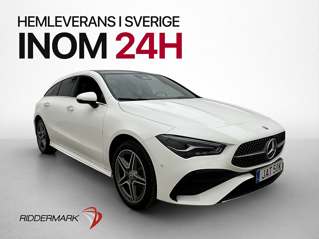 Mercedes-Benz CLA SB 250e 218hk AMG-Line Pano Wide Drag