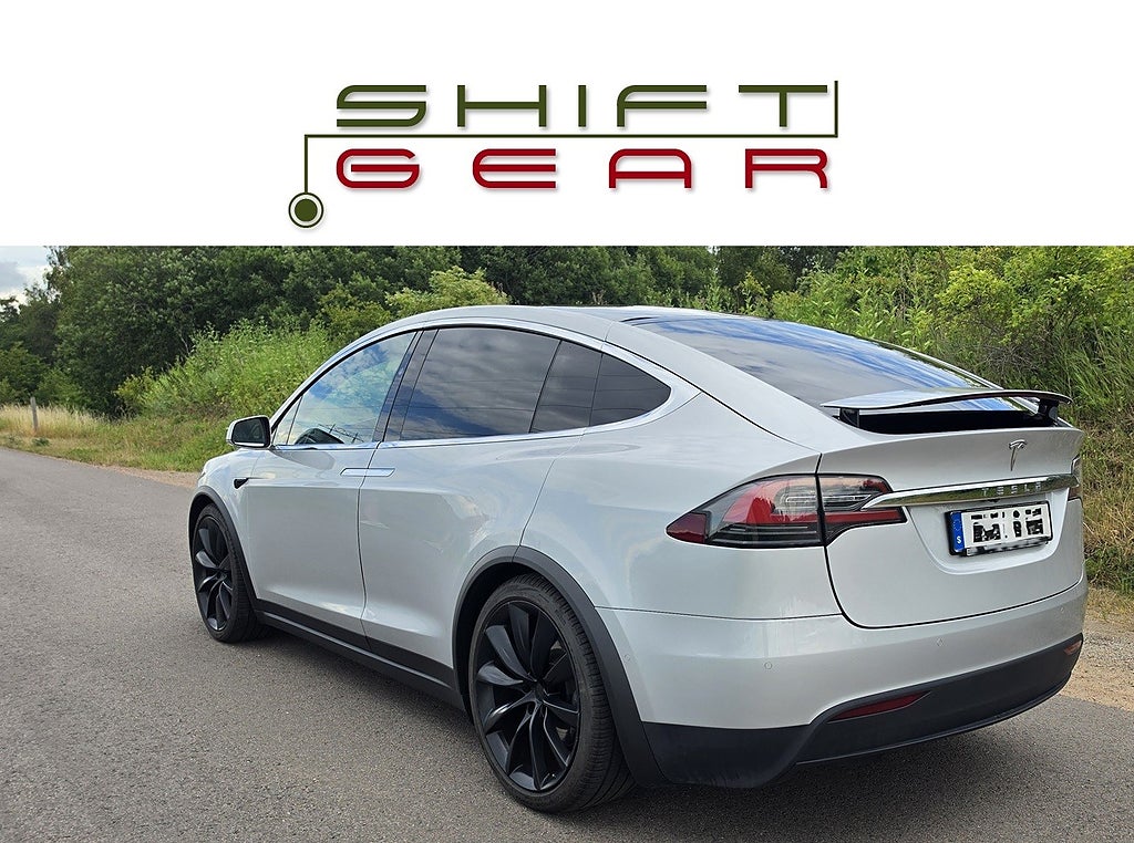 Tesla Model X 90D Free SuC 5-sits EAP HW3 Vent.läder MCU2 CCS Premium