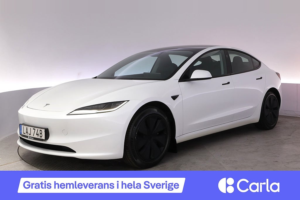 Tesla Model 3 Long Range AWD Highland Autopilot Pano Drag