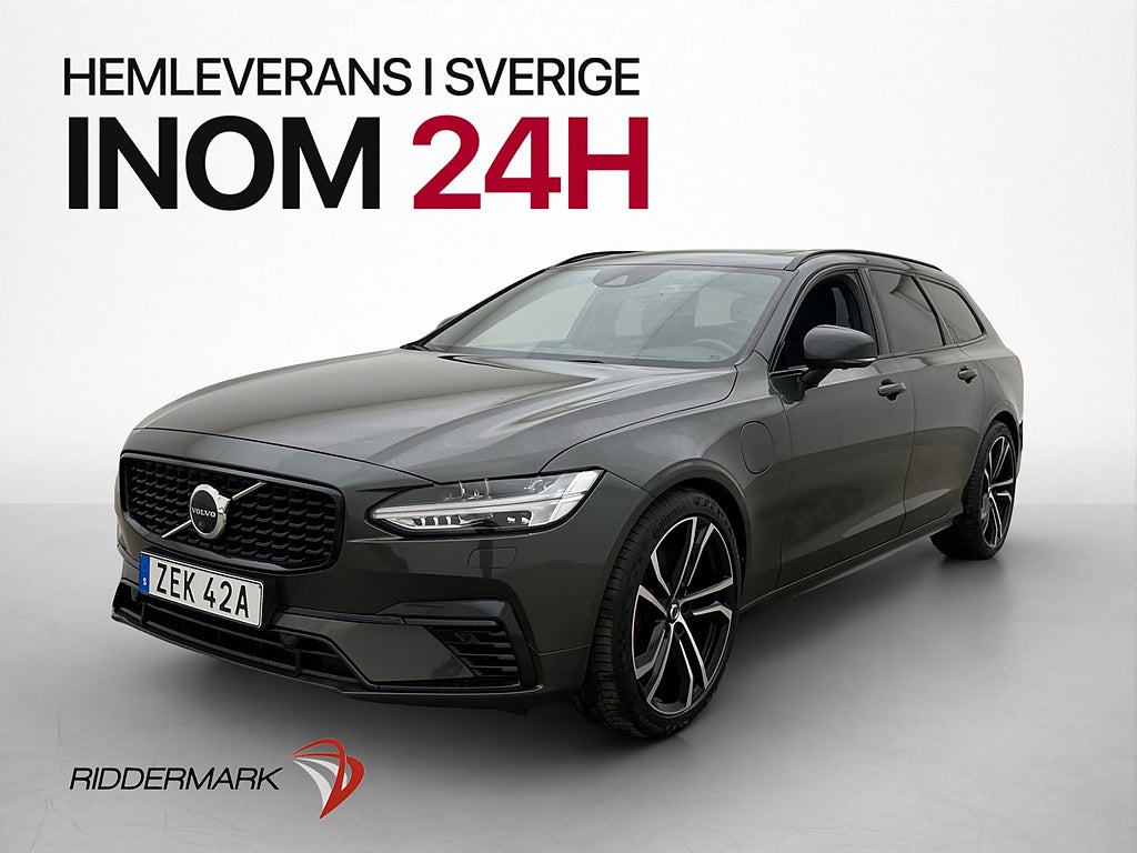 Volvo V90 Recharge T8 AWD R-Design B&W Pano Värm Drag 360°