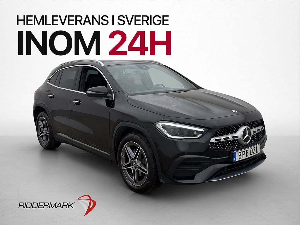 Mercedes-Benz GLA 250 e 218hk AMG Pano Wide Värm Drag Kamera
