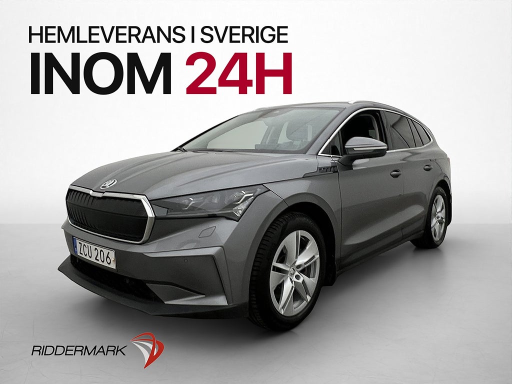 Skoda Enyaq 80x 265hk Värmare Dragkrok Kamera Halvskinn MOMS