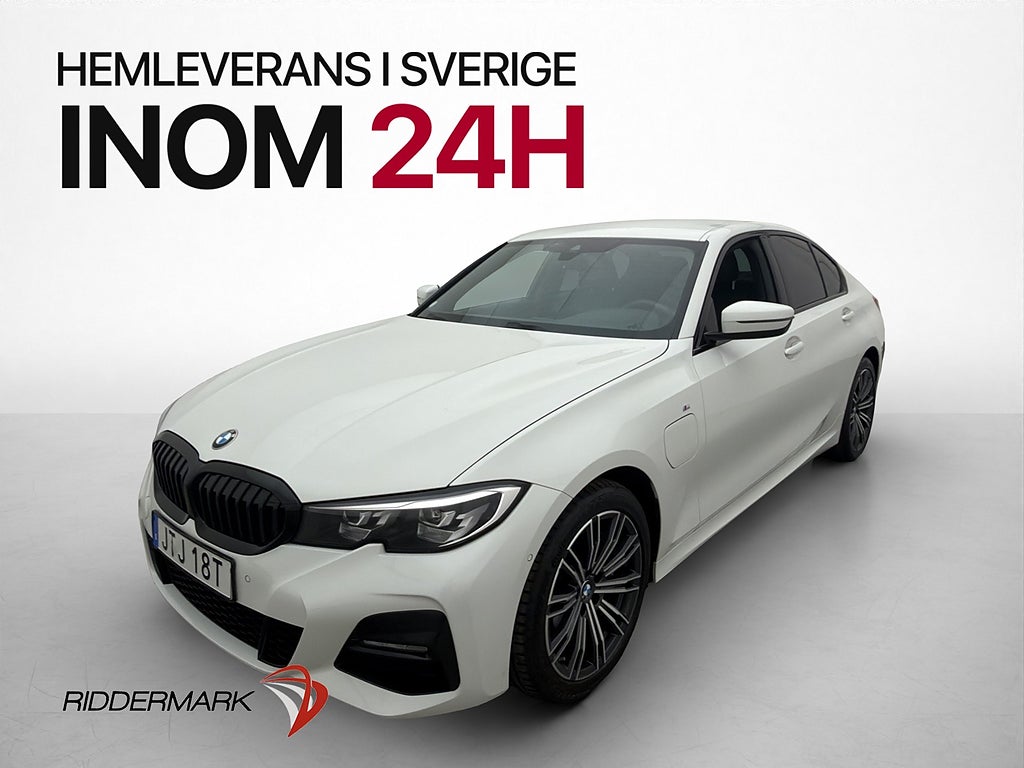 BMW 330e Sedan 292hk M Sport Kamera Cockpit CarPlay Navi
