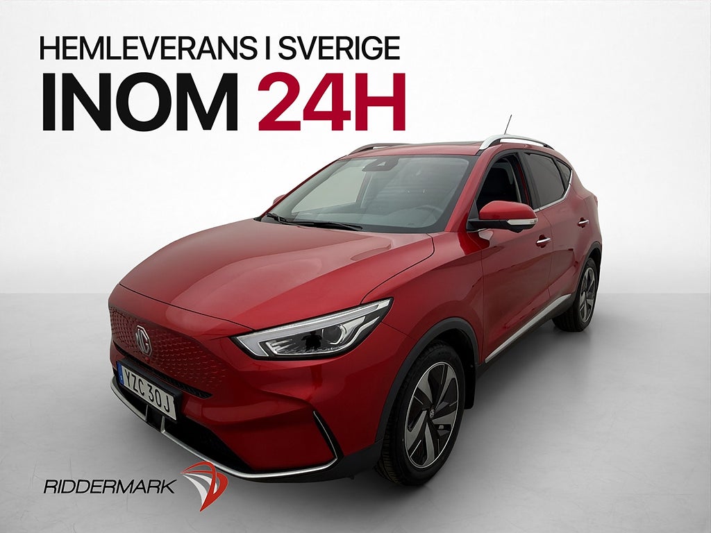 MG ZS EV Long Range 156hk LUXURY Pano 360° Skinn CarPlay