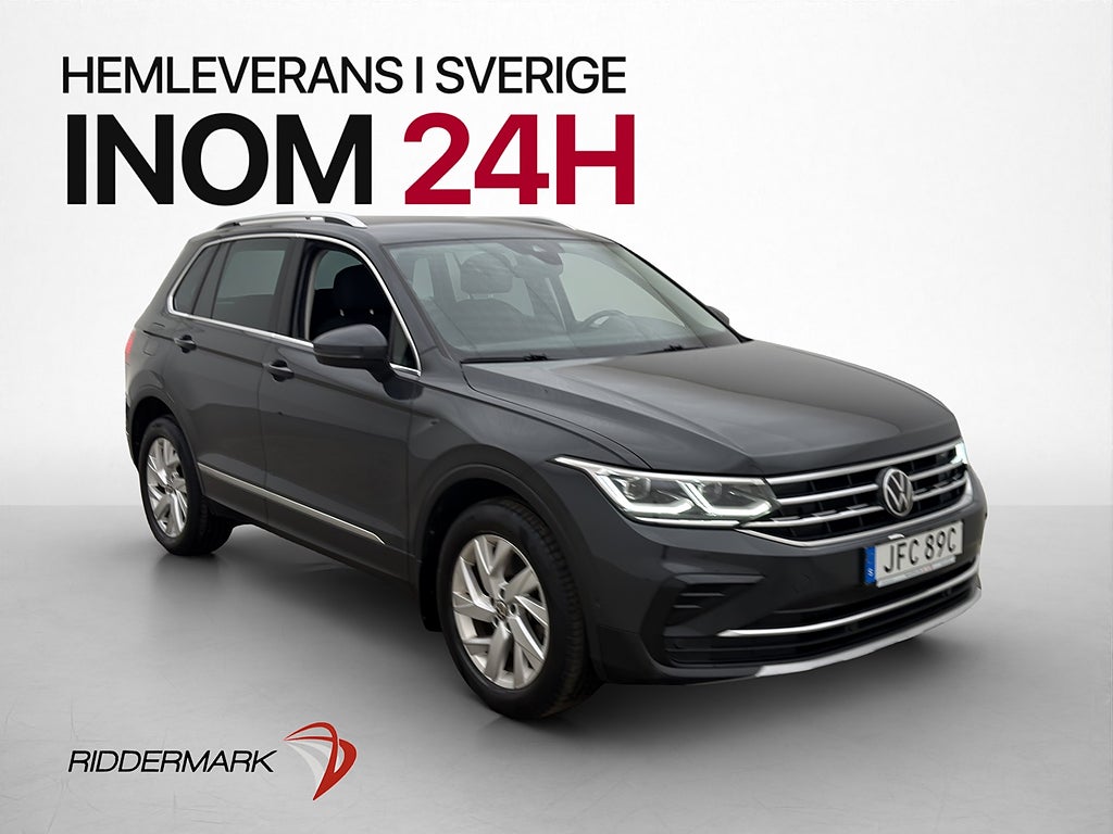 Volkswagen Tiguan eHybrid 245hk Elegance Cockpit Kamera Drag