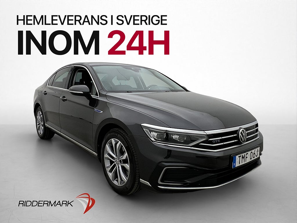 Volkswagen Passat GTE 218hk Executive Business Värm Dragkrok