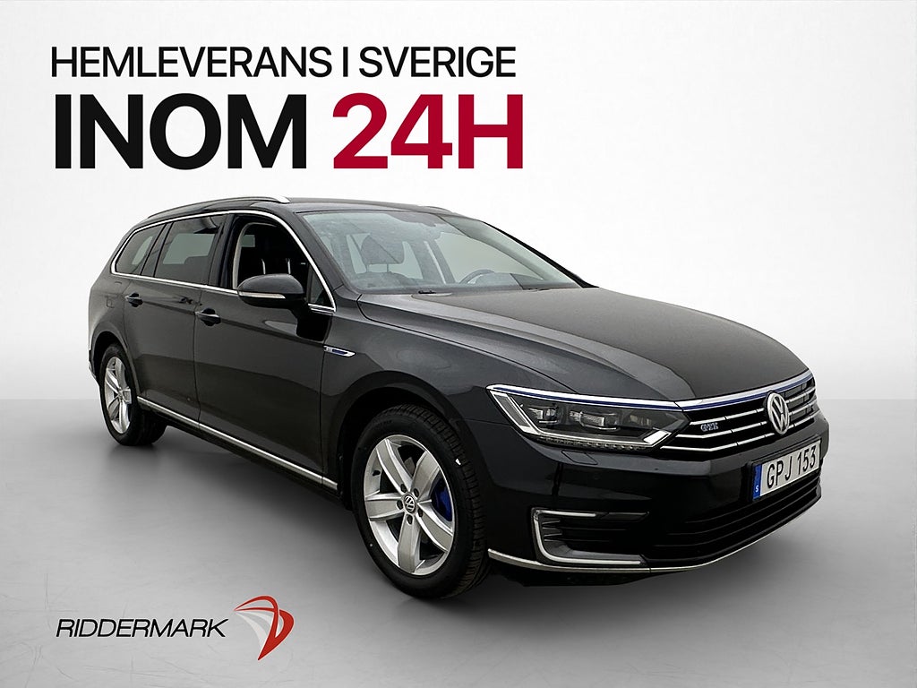 Volkswagen Passat GTE 218hk Cockpit P-Värm Kamera Dragkrok