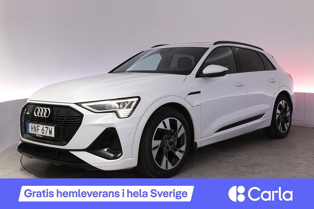Audi E-Tron 55 quattro S-line Pano B&O 360 Drag AdapFart