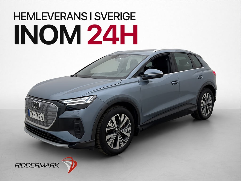 Audi Q4 E-Tron 50 Quattro 299hk Dragkrok Kamera Navi CarPlay