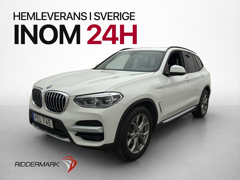 BMW X3 xDrive 30e 292hk Cockpit HiFi Kamera Rattvärme