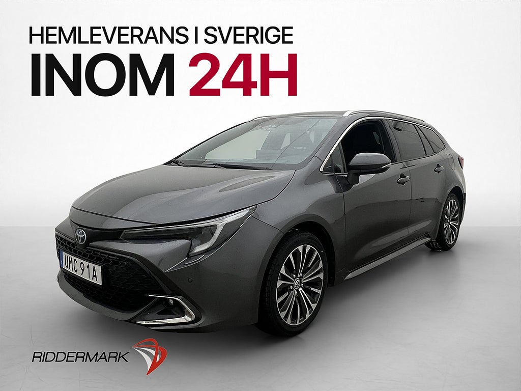 Toyota Corolla Touring Hybrid 140hk Style Kamera Navi Läder