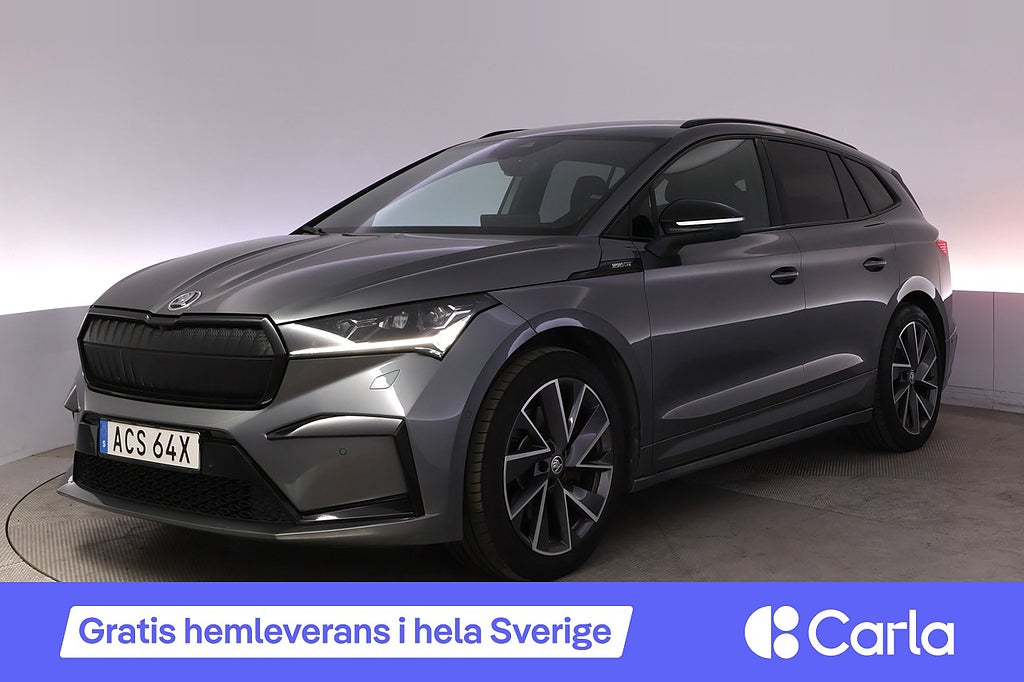 Skoda Enyaq iV 80x Sportline Drag BLIS Kamera Navi AdapFarth