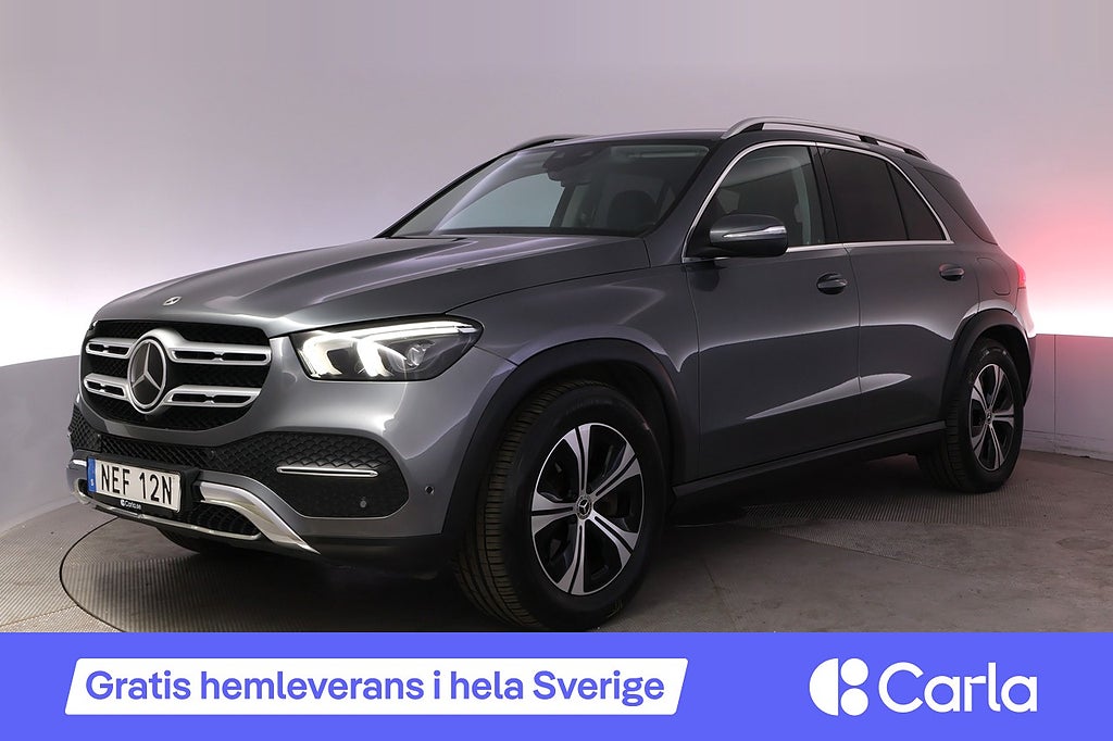 Mercedes-Benz GLE 350 de 4MATIC Drag Läder Burmester BSM