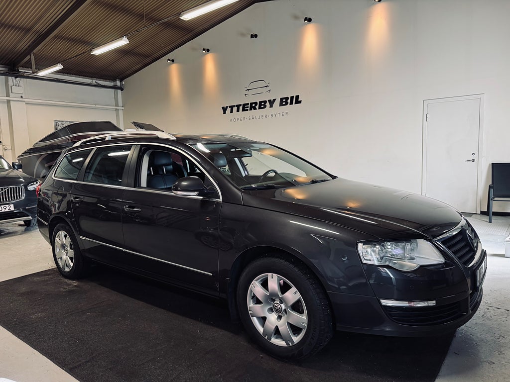 Volkswagen Passat Variant 1.4 TGI EcoFuel Sportline Xenon Skinn Barnstol