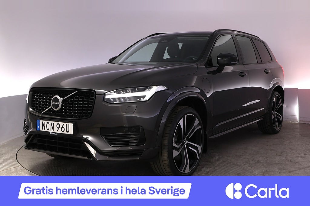 Volvo XC90 7-seater Recharge T8 AWD Ultimate Dark B&W Drag