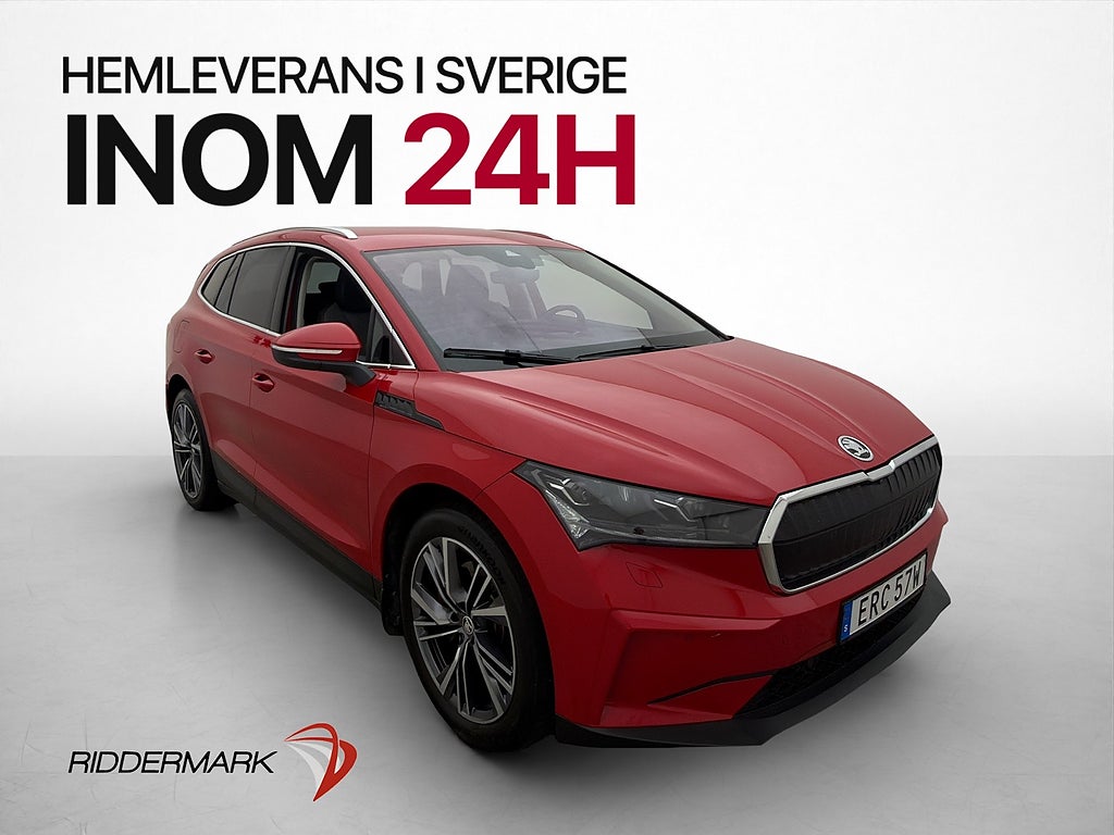 Skoda Enyaq 80x 265hk AWD Kamera CarPlay Navi Dragkrok