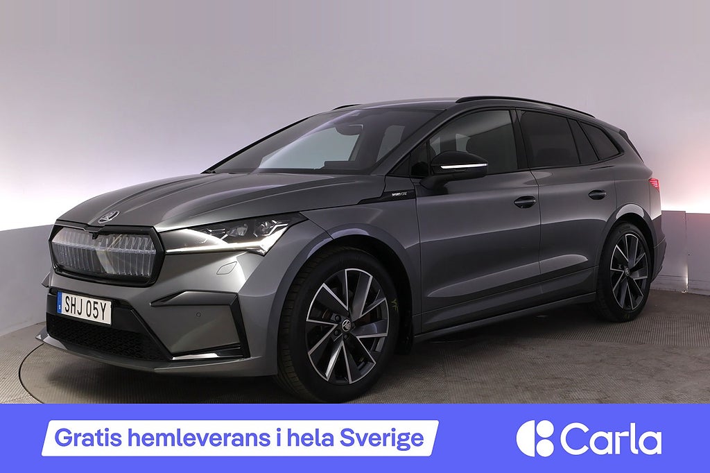 Skoda Enyaq 85x Sportline Canton Kamera BLIS HuD Elstol Drag