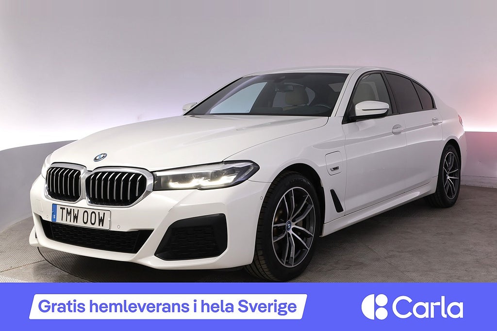 BMW 530e Sedan M-Sport Drag Kamera Navi Rattvärme