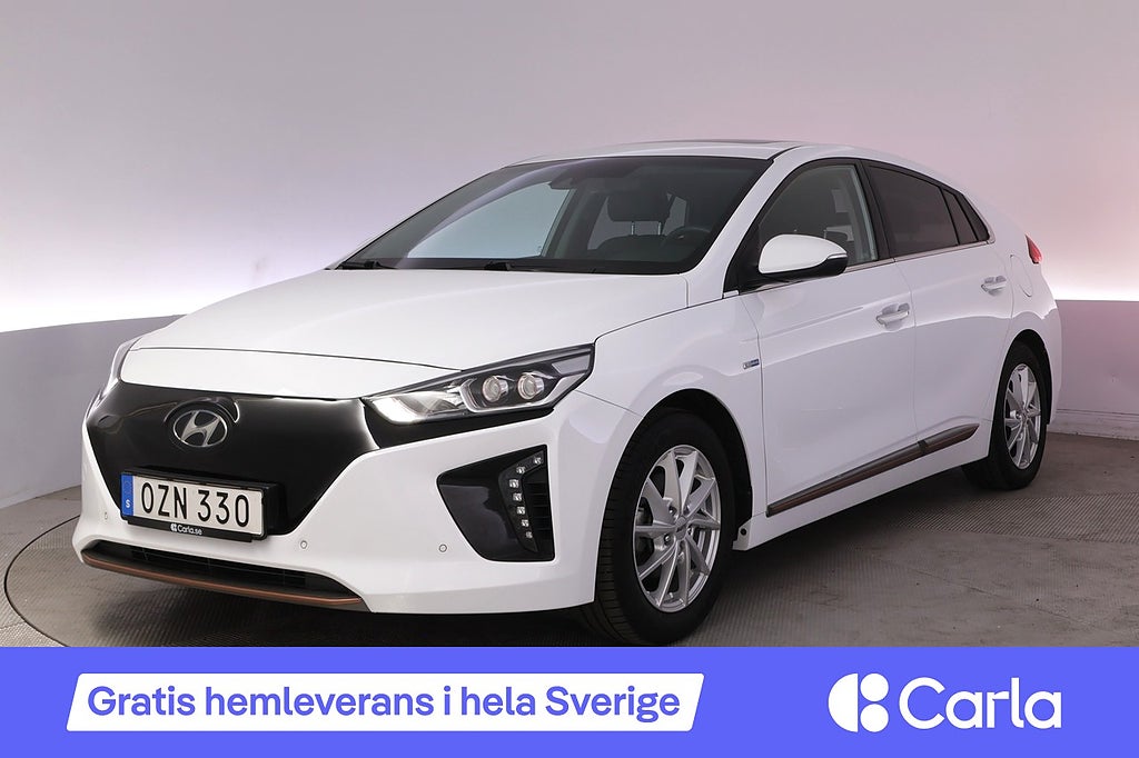 Hyundai IONIQ Electric 28 kWh Premium Plus Läder Elstol BSM