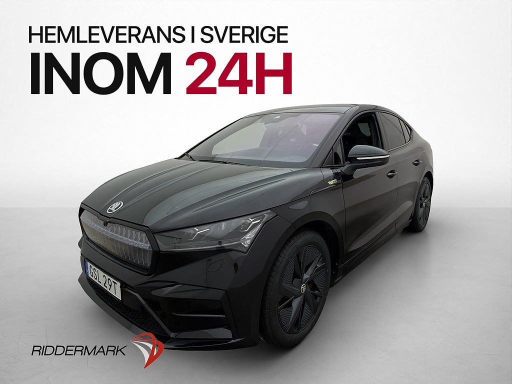 Skoda Enyaq Coupé RS 299hk Pano Canton Värmare Drag Kamera