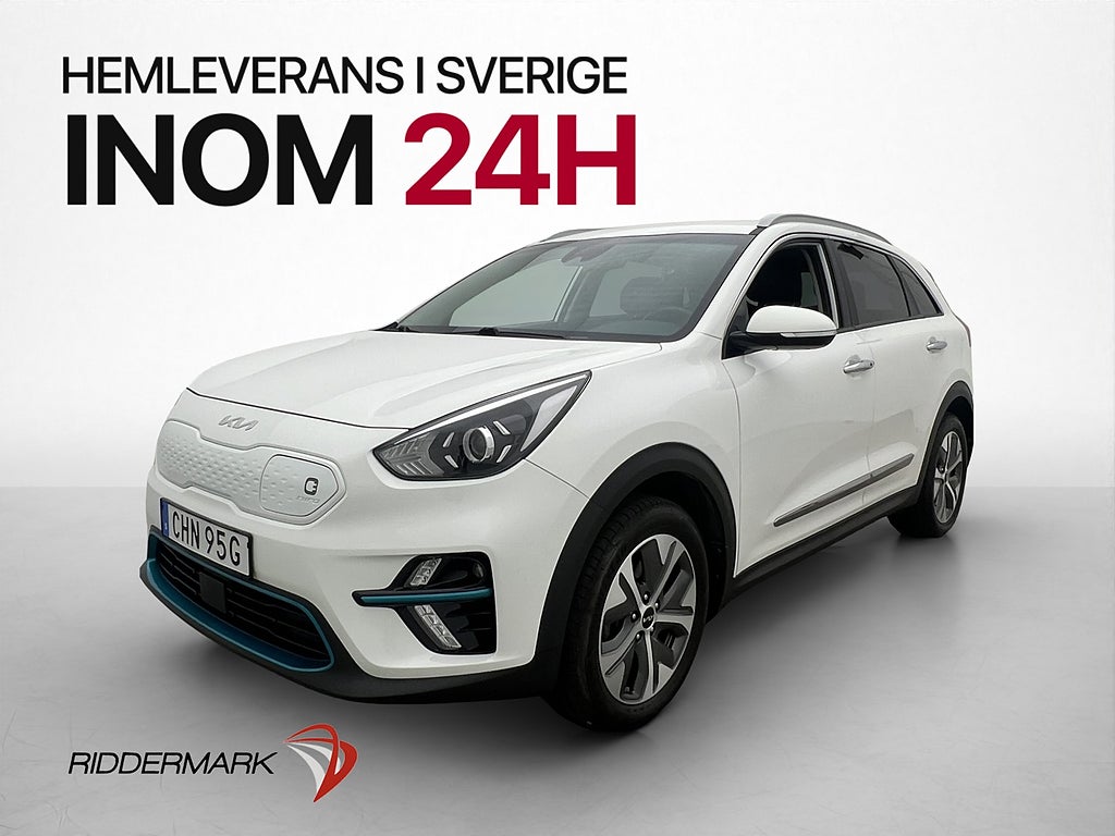 Kia E-Niro 64 kWh 204hk Advance Kamera CarPlay Rattvärme