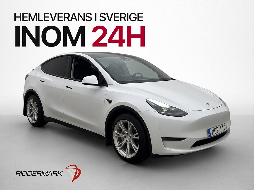 Tesla Model Y Long Range AWD Autopilot Pano Sv-Såld