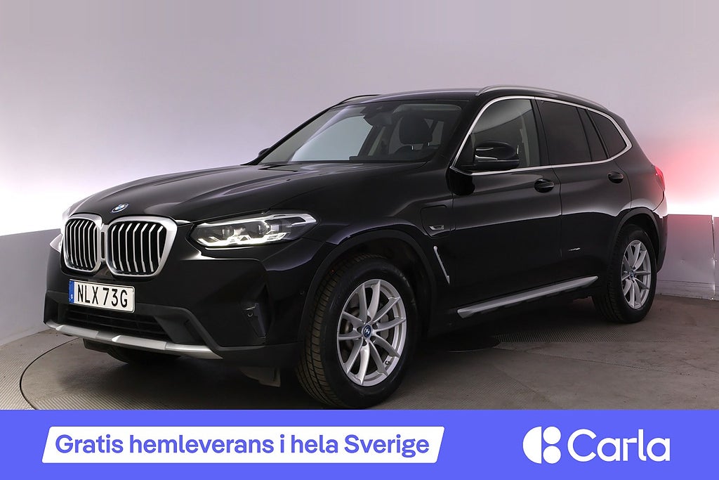 BMW X3 xDrive30e HiFi Kamera M-Sport ratt LED Navi