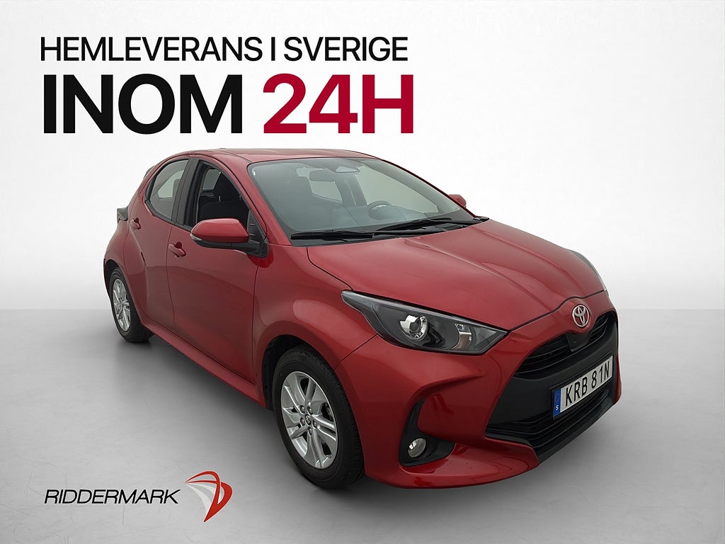 Toyota Yaris Hybrid Active Komfort Kamera CarPlay MOMS 116hk