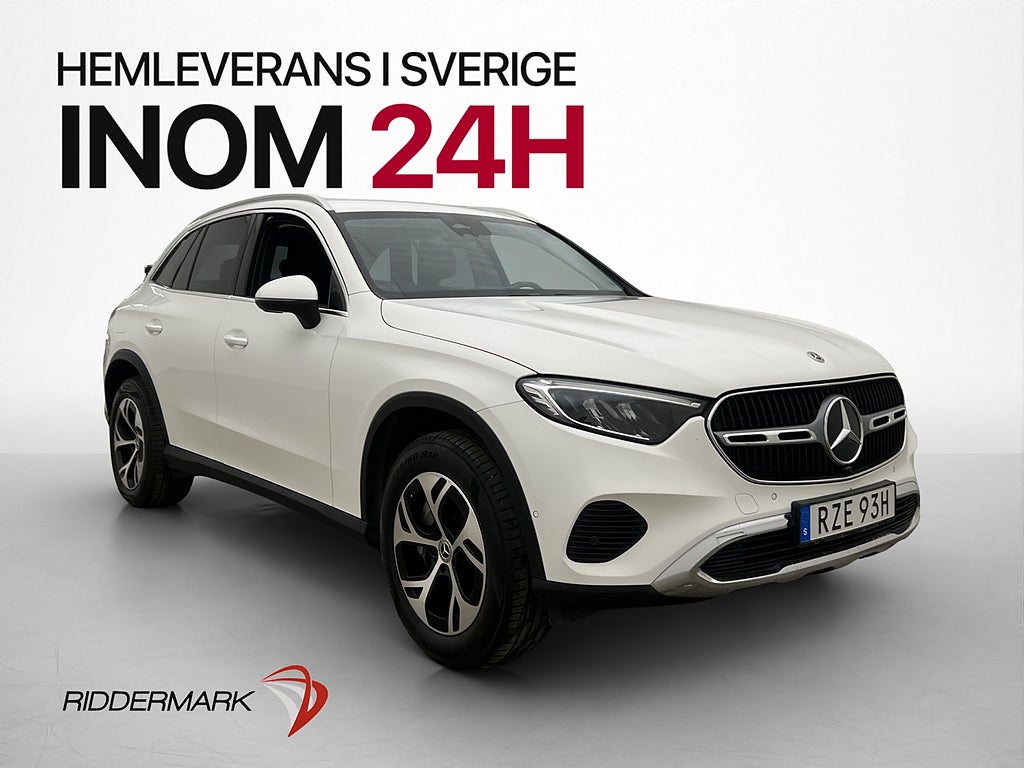 Mercedes-Benz GLC 300 e 4M Kamera Värmare Skinn CarPlay Drag