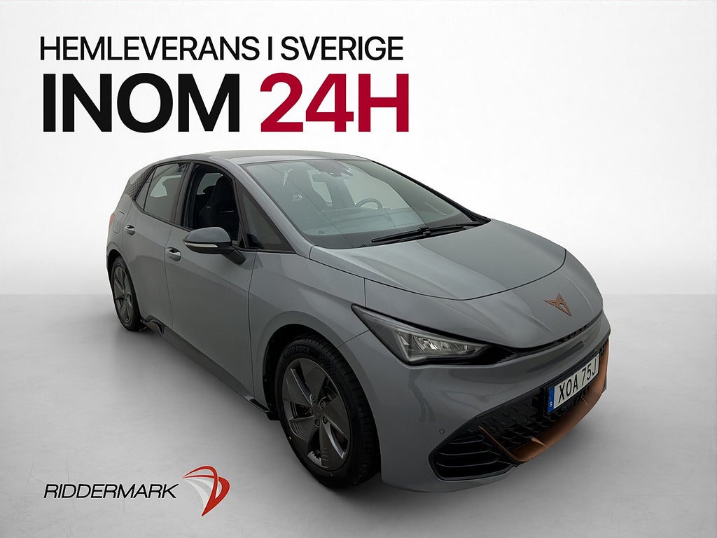 Cupra Born 58 204hk Värmepump Kamera CarPlay Rattvärme